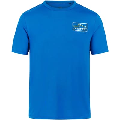 Protest PRTDonald - UV shirt Heren - Surf T-shirt - Korte mouwen - Ronde hals - Normale pasvorm - Blauw