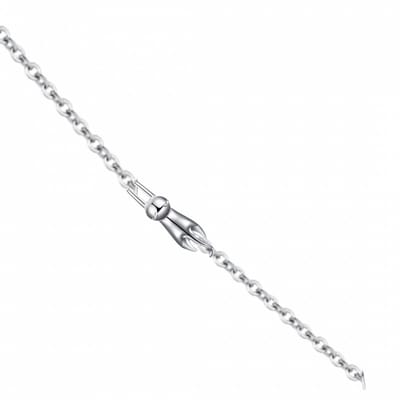 Enkelbandje Minoes- Zilver- 21-25 cm - Charme Bijoux
