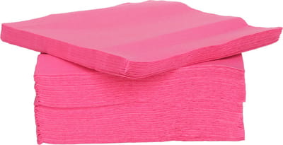 Cosy & Trendy Servetten Luxe kwaliteit - fuchsia roze - 40x - 38 x 38 cm - Tafel decoratie - Papier