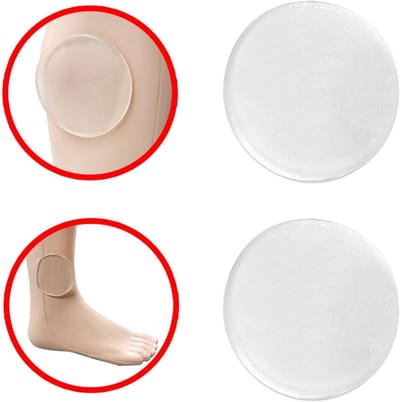2 Stuks Gel Kussens voor Enkels - Bescherming voor Schaatsen en Hockey, Comfortabele Enkele Pads en Bandages voor Blessurepreventie