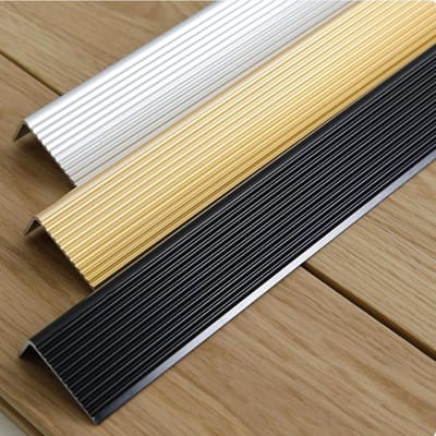 Traprand Antislip - Vloerprofiel Trap - Veilige Trappen - Hoge Drukbestendig - 90 cm Lengte - Goud