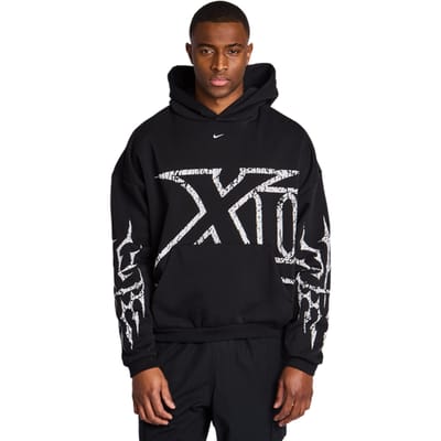 Nike JA Hoodies Heren - Zwart - Maat S - Katoen Fleece
