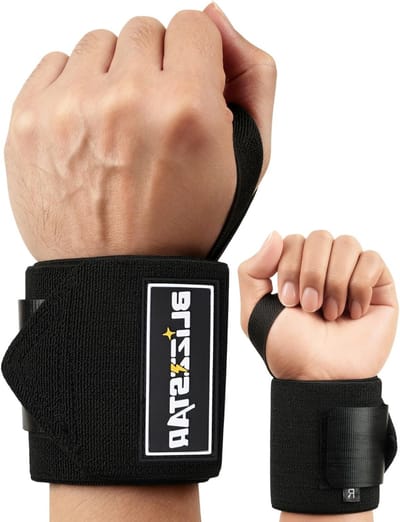 Wrist Straps voor Fitness, Stevige Polsbanden voor Gewichtheffen, Ademend en Comfortabel Materiaal, Ideaal voor Bodybuilding en Krachttraining