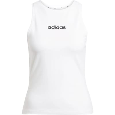 Slim fit katoenen tanktop voor vrouwen adidas Essentials Linear