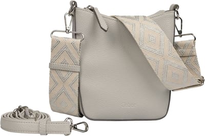 Gabor Schoudertas Linda Cross Bag Light Grey Lichtgrijs