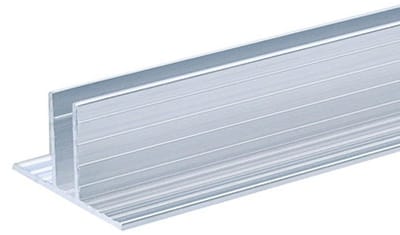 Adam Hall 6210 Aluminium-Kanal 1m für 7 mm Trennwände - Profiel