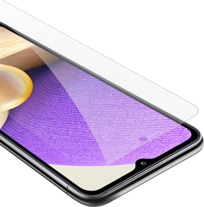 Cadorabo Screenprotector geschikt voor Samsung Galaxy A33 5G - Pantser film Beschermende film in KRISTALHELDER Geharde (Tempered) display beschermglas in 9H hardheid met 3D Touch