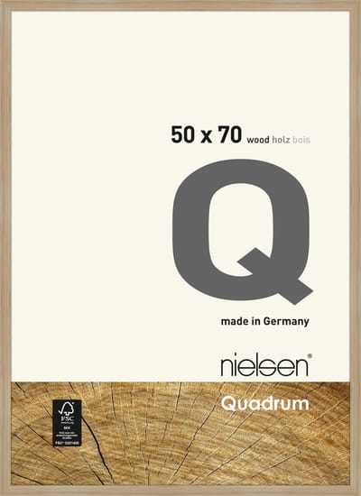Nielsen Quadrum Houten Wissellijst Oak Natural 50x70cm