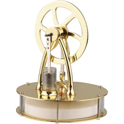 Lage temperatuur Stirlingmotor Geassembleerde elektriciteitsgenerator Warmte-experiment Fysieke generator type-3
