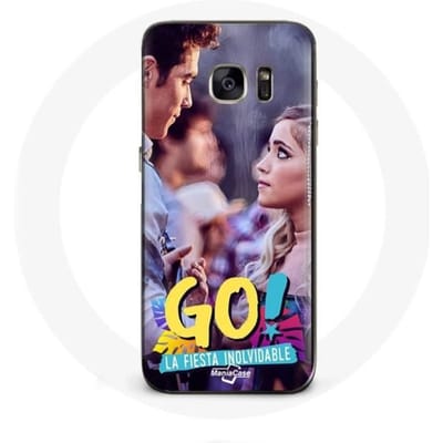 Samsung Galaxy S7 hoesje Achtervolg je dromen Mía Cáceres en Álvaro Paz Go! Lang leve je Manera