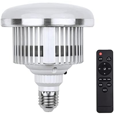 85 W E27 Fotografie LED Lamp met Afstandsbediening - Energiebesparende Lamp met Instelbare Helderheid en Kleurtemperatuur 3000K-6500K voor Fotostudio en Thuisgebruik