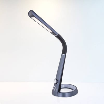 Globo - tafellamp - Mitti - zwart - kunststof - bureaulamp - LED - 58376B