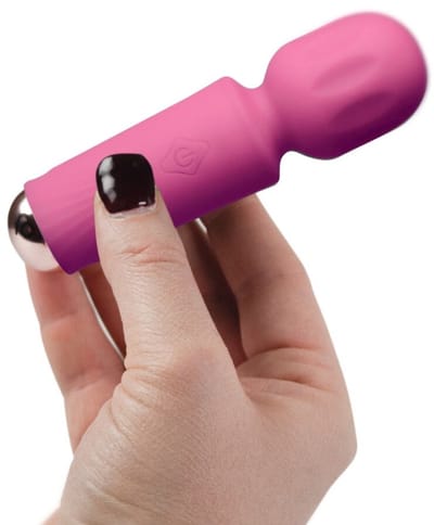 Rocks-Off Mini - Wand Vibrator - Oplaadbaar - 16 Standen - Roze