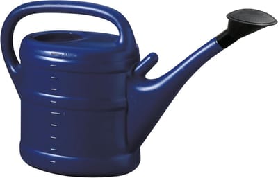 Kleurrijke tuingieter - Waterkan planten - Planten water geven - Grote inhoud - 10 liter - Blauw