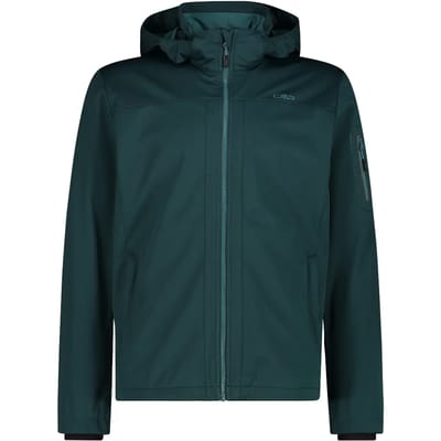 Cmp Zip Hood 39a5027 Softshelljack Groen 2XL Man