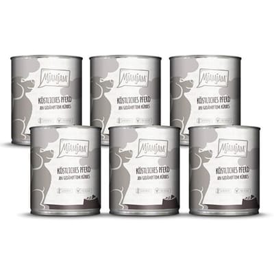 MjAMjAM - Exquise Paardenvlees met Gestoomde Pompoen 800 g x 6