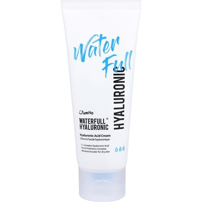 JUMISO Waterfull Hyaluronic Acid Face Cream – hydraterende gelcrème met drievoudig hyaluronzuur 100 Dagcrème