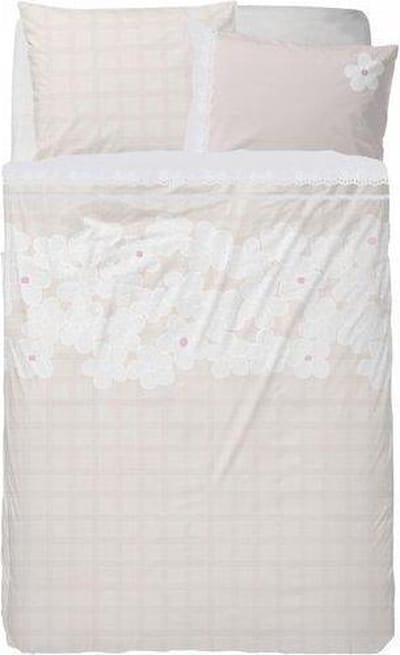 Stapelgoed Dekbedovertrek Flower Fields - Ledikant - 100x140 cm - Pink