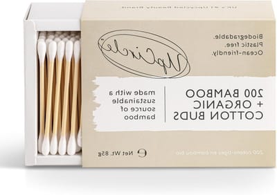 Katoen Buds - Oorstokjes Bamboo - Dagelijks Gebruik - Plasticvrij Biodegradabel - 200 Stuks - Natuurlijk