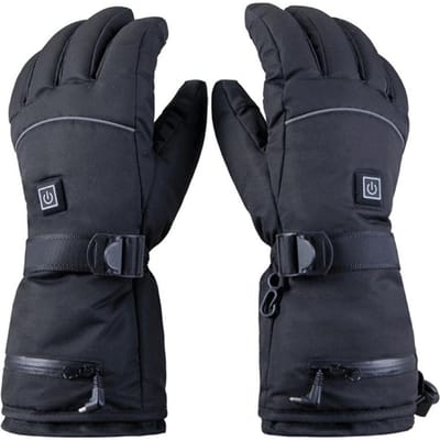 Elektrisch verwarmde handschoenen Waterdichte winterhandschoenen met 3 verwarmingsniveaus voor buitensporten Type 1