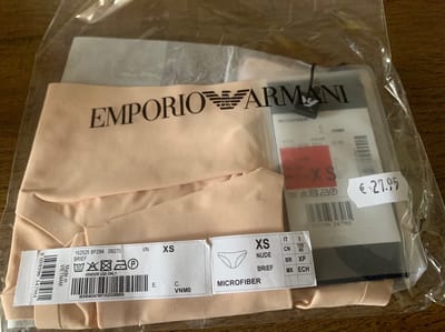 Emporio Armani Brief Beige maat XS