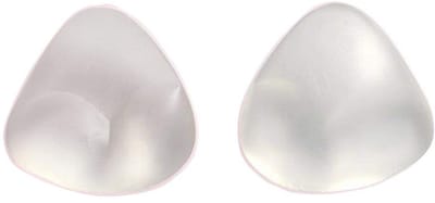 Allecto - 3D Silicone Triangle Push-up Pads - Transparante BH Versterkers - Ideaal voor Zwemkleding - Comfortabel en Onzichtbaar - Verhoogt de Pasv...