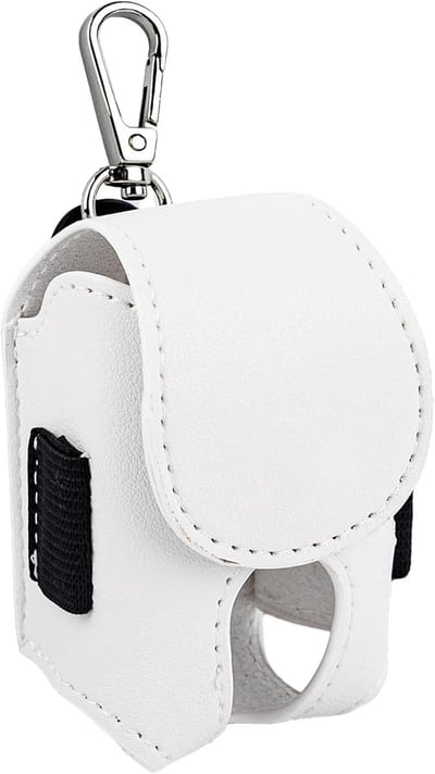 Golfbal Tashouder - Minirugzak met Riemclip & Leer Tee Houder - Draagbare Sportaccessoire voor op de Green - Compact Opbergpouch voor Sleutels en Telefoon