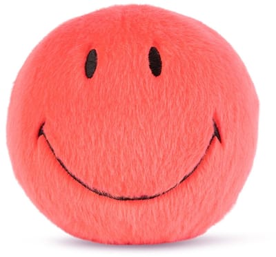 Smiley Fuzzy Bright Coral 13 cm - ECO