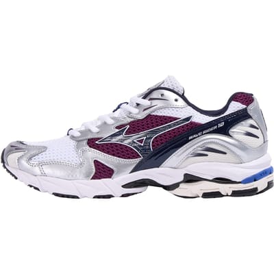 Mizuno Unisex S.l.wave Rider 10 White/baritoneblue/darkpurple Maat: 43 | Hardloopschoenen Outlet | Unisex | Paars