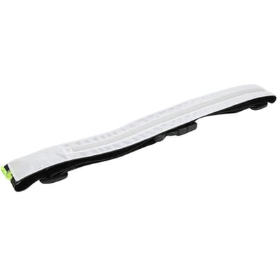 LED Elastische Riem Nacht Lichtgevend Sporten Hardlopen Fietsen Reflecterende Veiligheidskleding Zwart white
