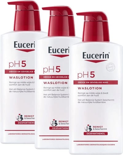 Eucerin Ph5 Waslotion Met Pomp Voordeelverpakking - 1200 ml