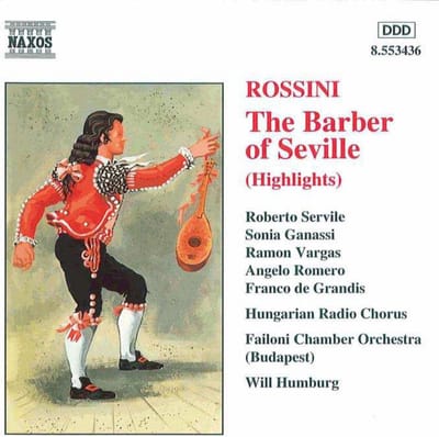 Hungarian Festival Chorus - Rossini: Barber Of Seville (Highlights) (CD)