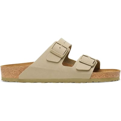 Birkenstock - Arizona Groen Smal Voetbed Unisex Slipper - Maat 39
