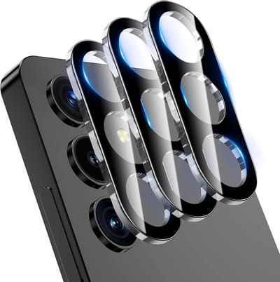 Casemania Camera Lens Glas Geschikt voor Samsung Galaxy S25 Plus - 3 Stuks - 3x Gehard Glas Camera Lens Protector - Camera Bescherming