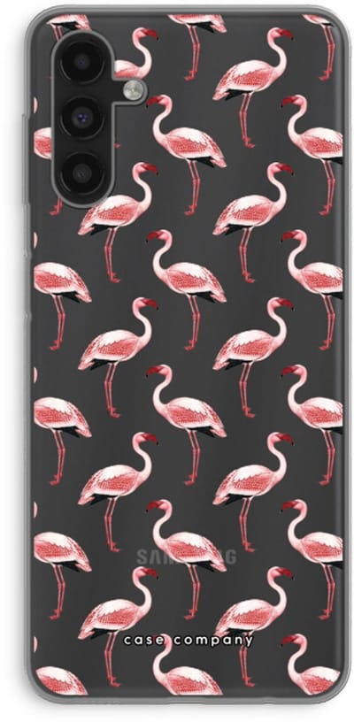 Case Company® - Hoesje geschikt voor Samsung Galaxy A13 5G hoesje - Flamingo - Soft Cover Telefoonhoesje - Bescherming aan alle Kanten en Schermrand