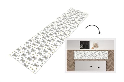 Keukenloper - Loper keuken - Koala - Bloemen - Patronen - Kind - 200x50 cm - Keukenloper vinyl