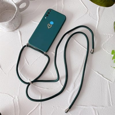 Lanière bandoulière Coque en silicone pour téléphone Pour Huawei P30 P20 P40 Lite Pro Nova 3e 4e 5 5i 8 7 6 se P smart Plus Z P 30 Housse Nova 8&With Lanyard