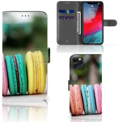 Apple iPhone 11 Pro Max Book Cover Macarons