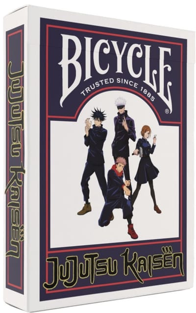 Bicycle Jujutsu Kaisen - Premium Speelkaarten - Poker - Collectible - Manga & Anime Collection