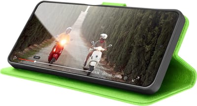 Zanae, Hoesje geschikt voor Vivo Y70 - Wallet Case & Magneetsluiting, Groen