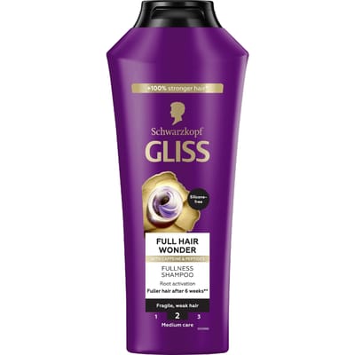 Schwarzkopf Gliss Cheveux Pleins Merveilleux Shampooing Pour Cheveux 400 Ml