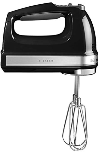 Handmixer met elektronische controle en turbo kloppers
