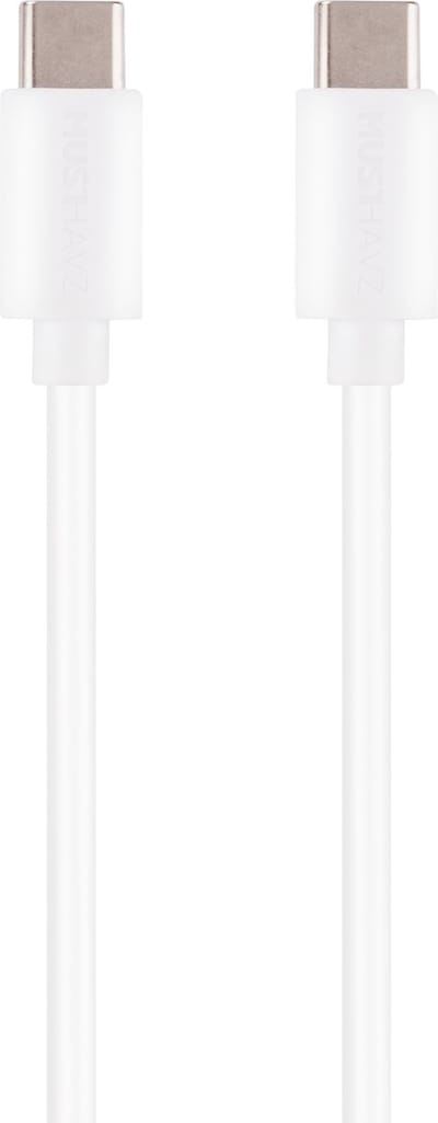 Musthavz GoEasy USB-C to USB-C Cable 1.0 meter, white