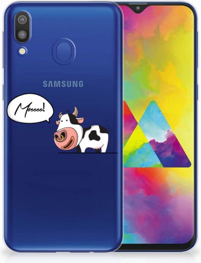 Samsung Galaxy M20 (Power) Telefoonhoesje met Naam Cheeky Cow