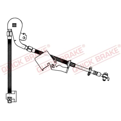 Remleiding QUICK BRAKE 50.704X