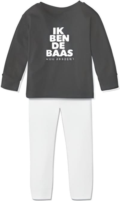 Jongens pyjama Tukk Jammies ik ben de baas pyjama Maat 176