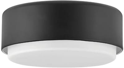 Hinkley LED Plafondlamp Cedric | 2X E27 Max 40W | Black
