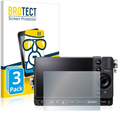 Screenprotector 3 Stuks voor Sigma FP L Beschermglas transparant