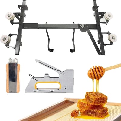 Bijenkorf Frame Gereedschap - Imkerij Set - Bijenkasten Onderhoud - Roestvrij Staal - Tot 48.3x23.3 cm - Niet gespecificeerd
