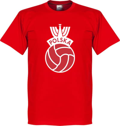 Polen Vintage Logo T-Shirt - Rood - XS